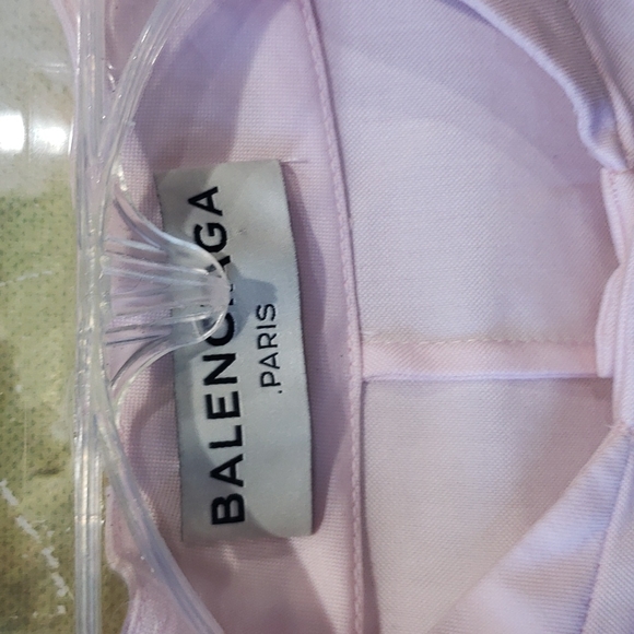 FINAL SALE Balenciaga Sz Fr 36 (S) pink tunic - Picture 2 of 8